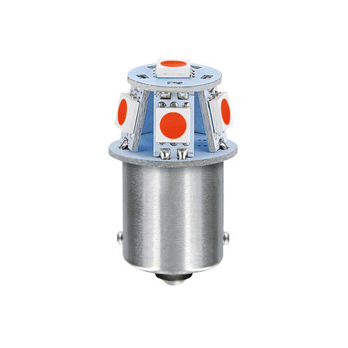 Pilot 24/28V Led Series - 6 SMD x 1 chip - (R5W) - BA15s - 20 pz - Scatola - Rosso - Doppia polaritÃ
