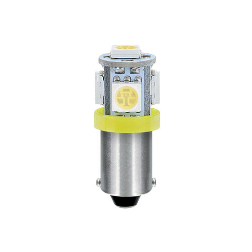 Pilot 24/28V Led Series - 5 SMD x 1 chip - (T4W) - BA9s - 20 pz - Scatola - Arancio - Doppia polarità