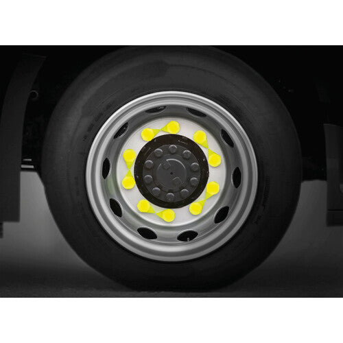 Lampa Indicatori di movimento per dadi ruote, set 20 pz - 32 mm 97620