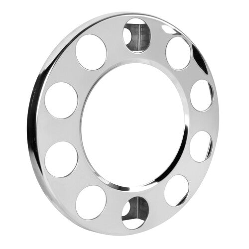 Stainless steel hubcap ring for alloy wheels