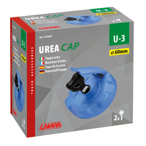 Lámpara U-3, tapa del tanque de urea - 60 mm 97807