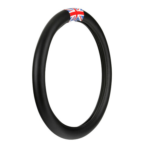 UK Flag Lamp, Skeentex Steering Wheel Cover - L - Diameter 46/48 cm
