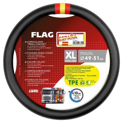 Lampa Flag Spagna, coprivolante in Skeentex - XL - 49/51 cm 97819