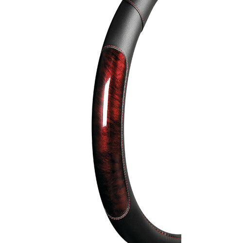 Pearl Red Lamp, Skeentex Steering Wheel Cover - S - 42/44 cm