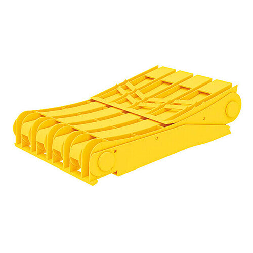 Origamy lamp, foldable thermoplastic shoe, DIN76051-E53 approved