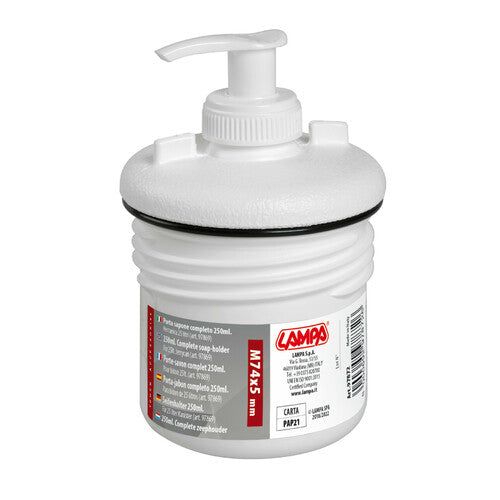 Dispensador de jabón Lampa, para bidón de 25 L - 250 ml 97872