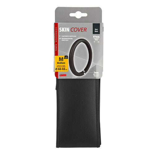 Lampa Skin-Cover, Stretch Skeentex Steering Wheel Cover - Black - M - 44/46 cm