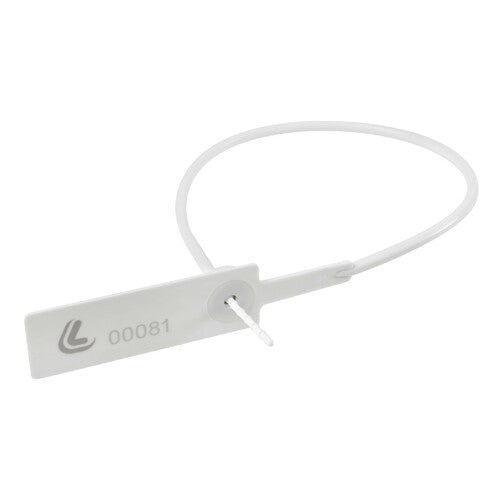 Lamp Set of 10 Security Seals, in polypropylene with metal insert