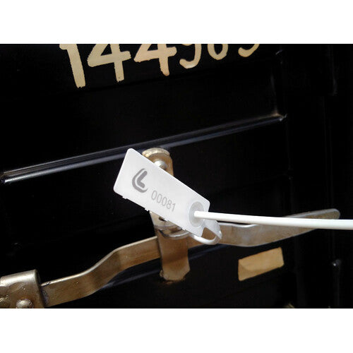 Lamp Set of 10 Security Seals, in polypropylene with metal insert