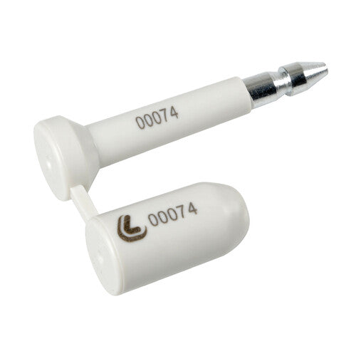 Lamp Set of 10 High Security Seals, Barrel Nail