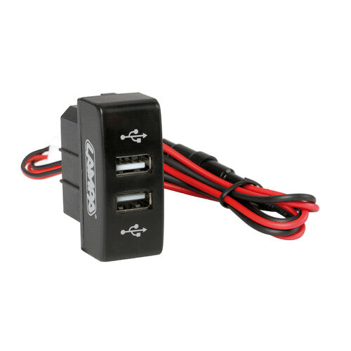 Originalgetreue Lampe, Doppel-USB-Anschluss, 12/24 V, kompatibel mit Mercedes 97965