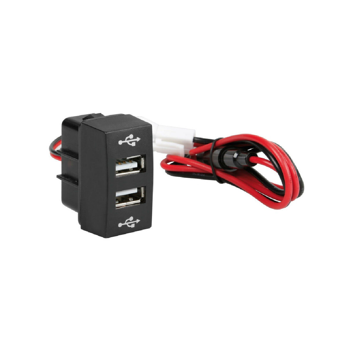 Originalgetreue Lampe, Doppel-USB-Buchse, 12/24 V - Mercedes 7967