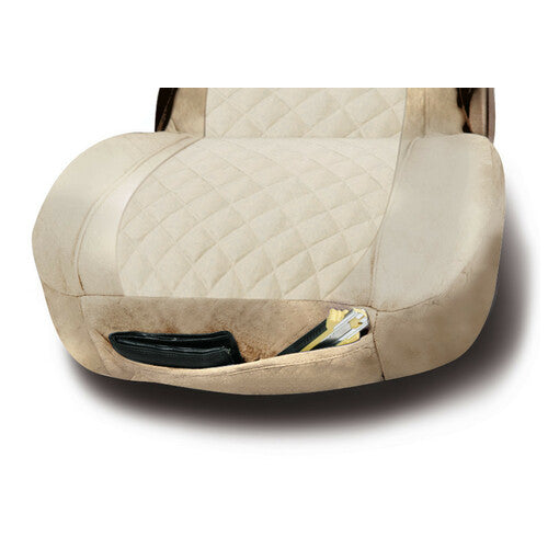 Lolita Lamp, Skeentex and Polyester Seat Cover - Cream