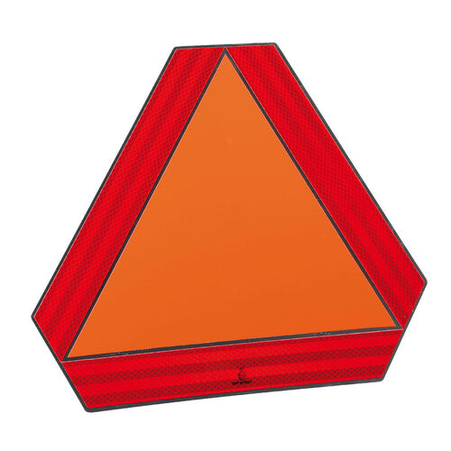 Warning triangle for slow vehicles