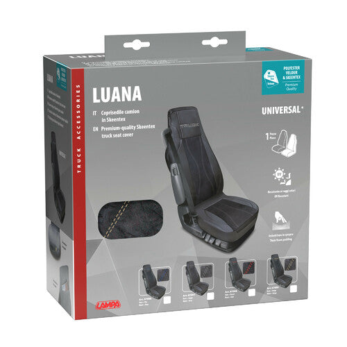 Lampa Luana, coprisedile in Skeentex per camion - Nero/Beige 97999