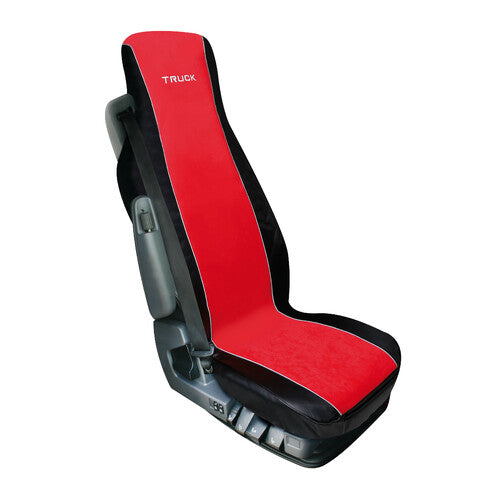 Funda para asiento de camión Lampa Elisa-2, poliéster y Skeentex, color rojo/negro 98002