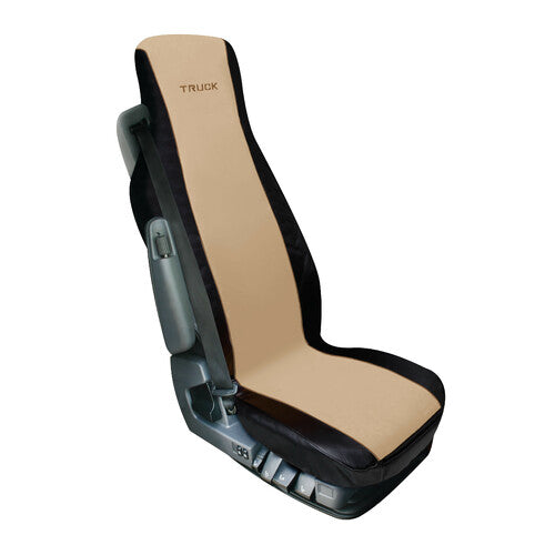 Lampa Elisa-2, coprisedile in poliestere e Skeentex per camion - Beige/Nero 98003