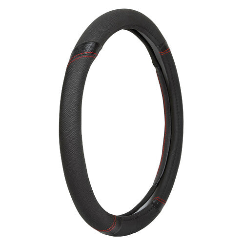 Lampa GT-Sport, Skeentex Steering Wheel Cover - S - 42/44 cm - Black/Red
