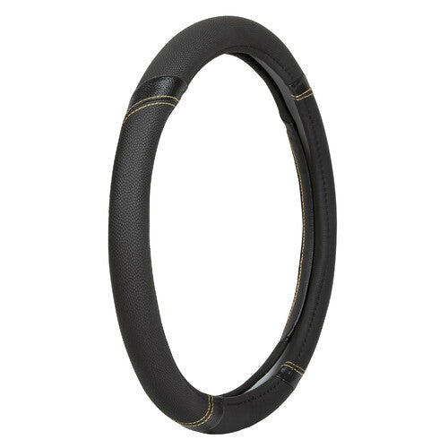 Lampa GT-Sport, Skeentex Steering Wheel Cover - S - 42/44 cm - Black/Beige