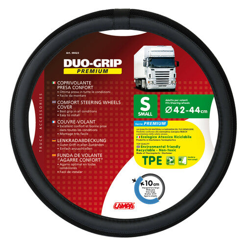 Duo-Grip Lamp, Skeentex Steering Wheel Cover - S - 42/44 cm