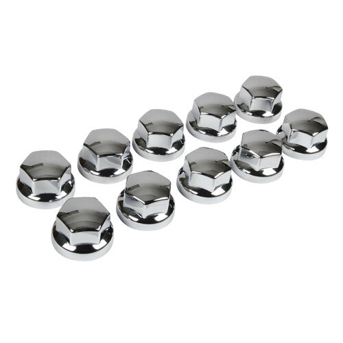 Lampa Juego de 10 tapas universales para tornillos en ABS - 32/33 mm - Cromo 98061