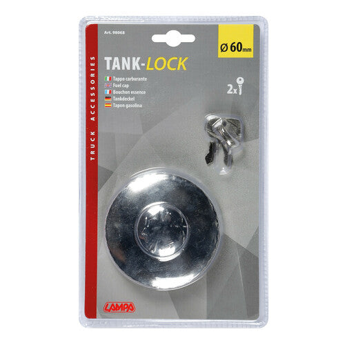 Lampa Tank-Lock, lockable fuel cap - 60 mm