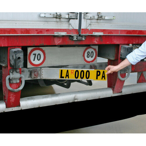 Wiederkehrende Kennzeichenleuchte für Anhänger