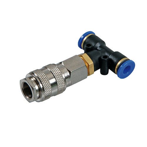 Lámpara T-1, conector de aire de conexión rápida, 6 mm 98075