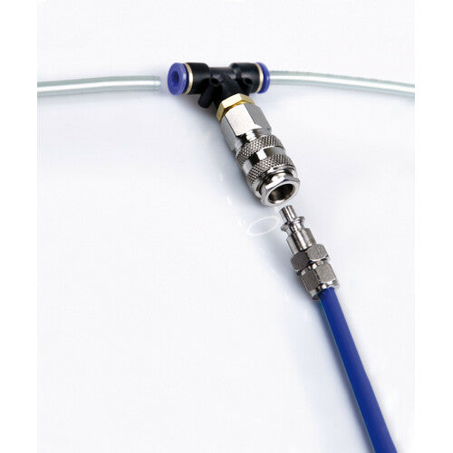 Lámpara T-1, conector de aire de conexión rápida, 6 mm 98075