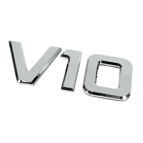 Lámpara con emblema de motor cromado 3D - 92 x 210 mm - V10 98122