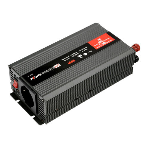 Inversor de corriente Lampa 600, transformador 24 V > 220 V 98149
