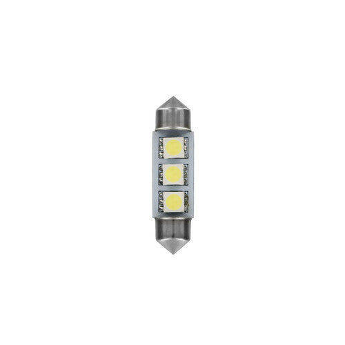24/28V Hyper-LED 9 3 SMD x 3 Chips 10x39 mm SV8,5-8 20 Stück Weißer Umschlag dp. pol. 98226