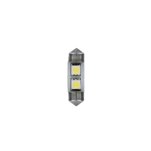 24/28V Hyper-LED 6 2 SMD x 3 Chips 10x31 mm SV8,5-8 20 Stück Weißer Umschlag dp. pol.