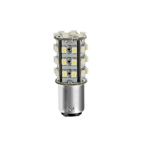 24/28V Hyper-LED 39 SMD x 1 Chip P21/5W BAY15d 1 Stück Weiß Doppelpolarität