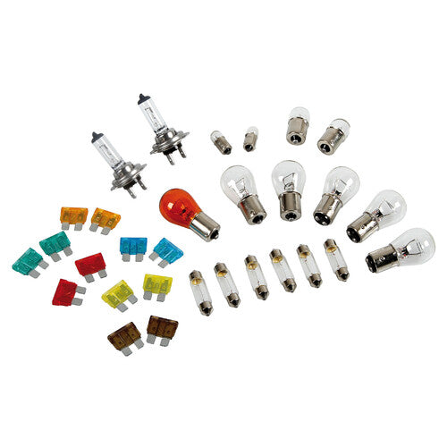 Lampenset, 30 Ersatzlampen, Halogen 2xH7 - 24V 98267