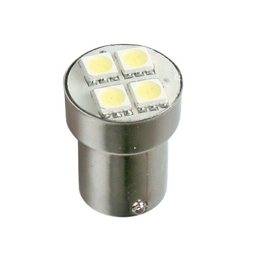 24V Hyper-LED 12 4 SMD x 3 Chips (P21W) BA15s 1 Stück Box Rot Doppelpolarität 98366