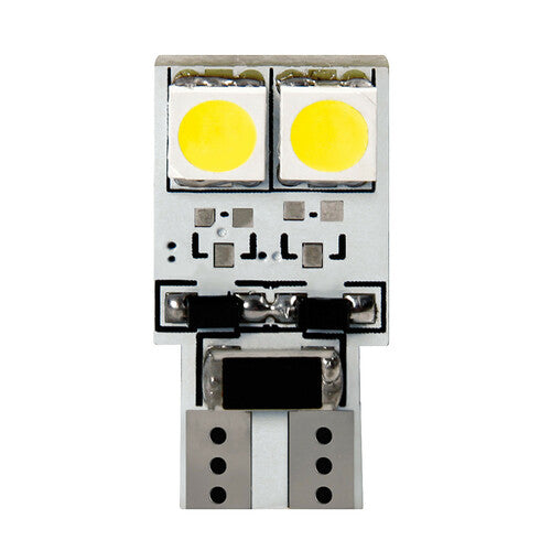 24V Hyper-LED 12 4 SMD x 3 Chips T10 Bifokus W2,1x9,5d 2 Stück Rotwiderstand inkl.