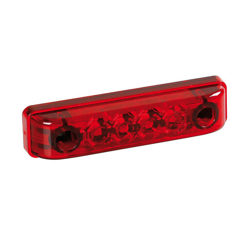 Lampa Luce perimetrale a 4 Led, 24V - Rosso 98383