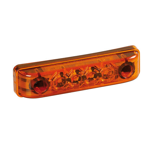 Lampa Luce perimetrale a 4 Led, 24V - Arancio 98384