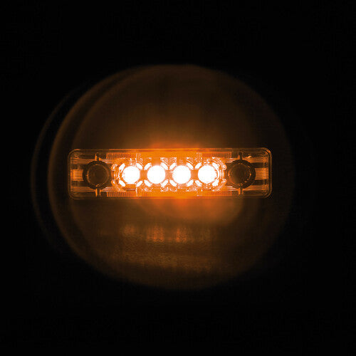 Lampa Luce perimetrale a 4 Led, 24V - Arancio