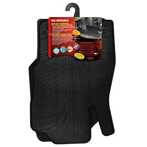 Rubber mat set for Citroen Jumper 04/06> Fiat Ducato 07/06> Peugeot Boxer 04/06>