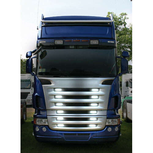 2-LED Side Marker Light, 24V - White 8436