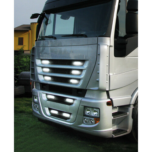 2-LED Side Marker Light, 24V - White 8436