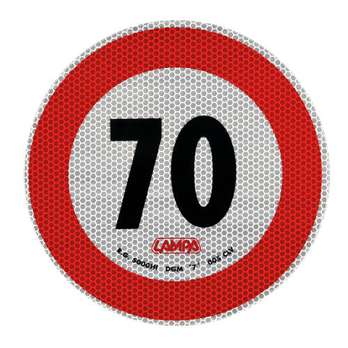 Speed limit sign - 70 km/h