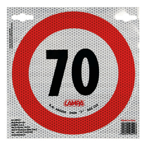 Speed limit sign - 70 km/h