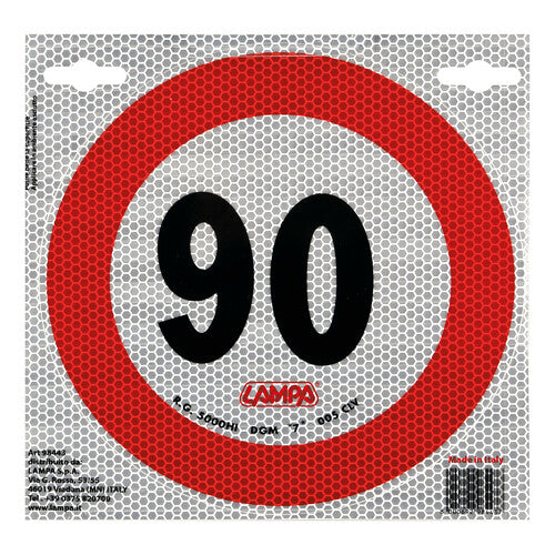 Speed limit sign - 90 km/h