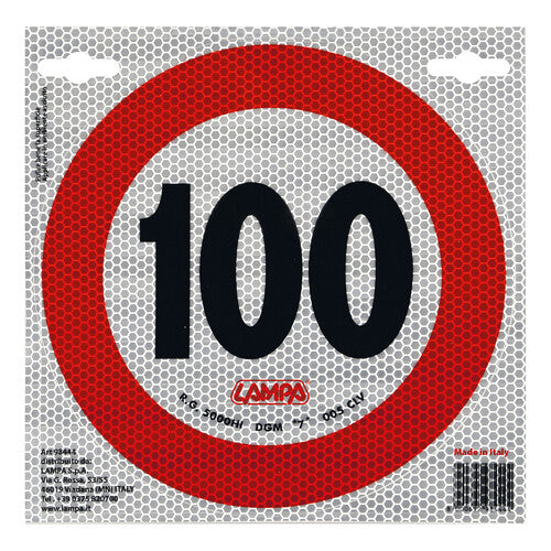 Geschwindigkeitsbegrenzungsschild – 100 km/h 98444