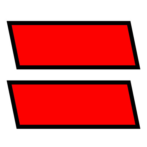 Lamp Kit of 2 Adhesive Labels - Own-account Freight Transport