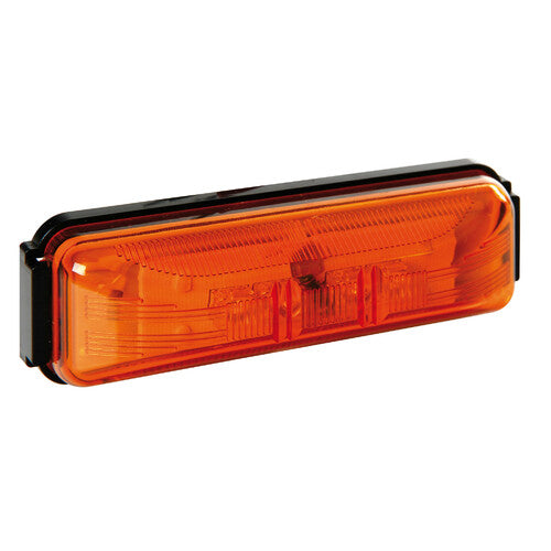 4 LED Clearance Light, 24V - Orange