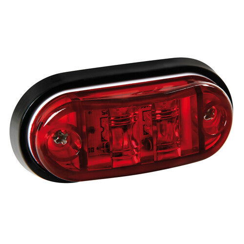 2-LED Side Marker Light, 24V - Red 8483